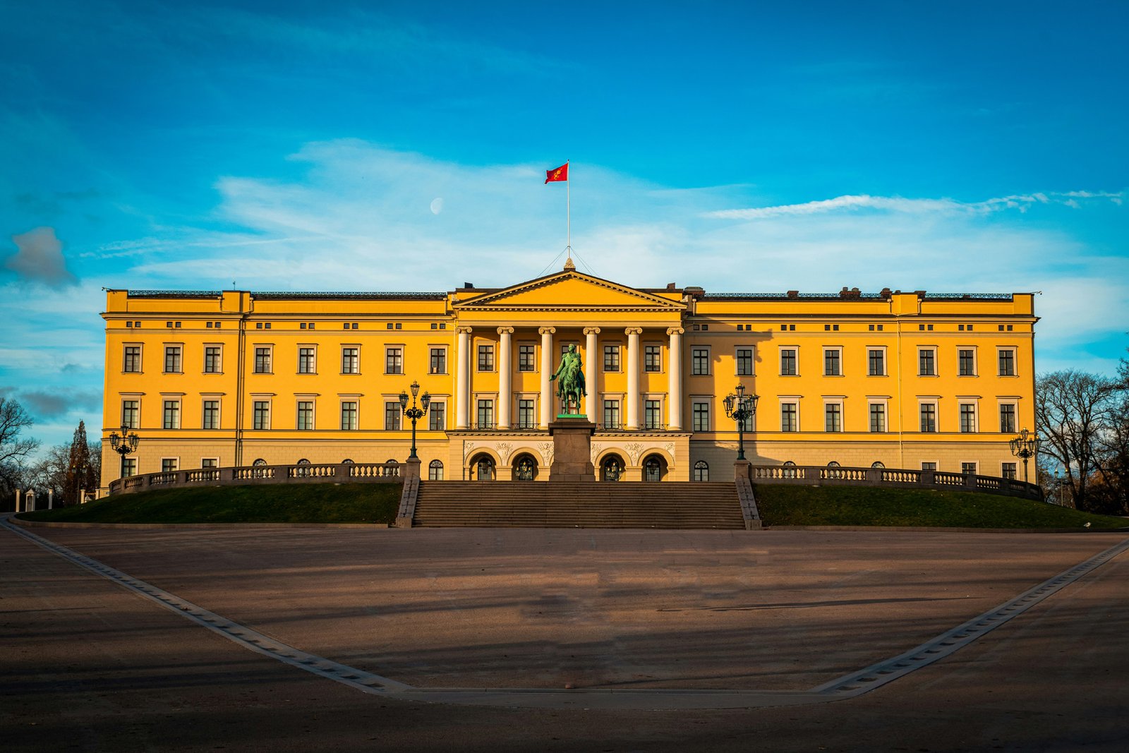 Royal Palace in Oslo, Norway